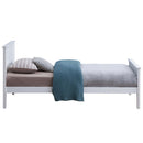 Bungalow Twin Bed, White Finish Acme