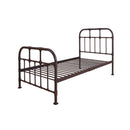 Nicipolis Twin Bed, Sandy Gray Finish Acme