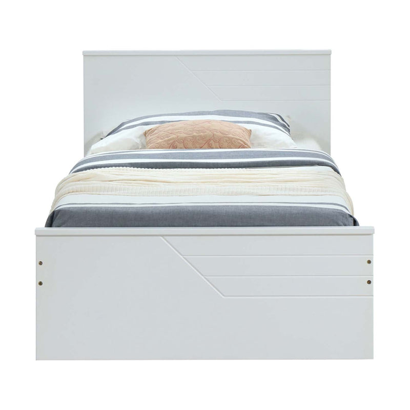 Ragna Twin Bed, White Finish Acme