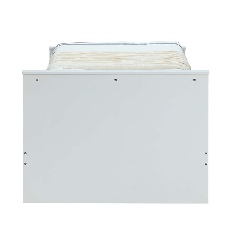 Ragna Twin Bed, White Finish Acme