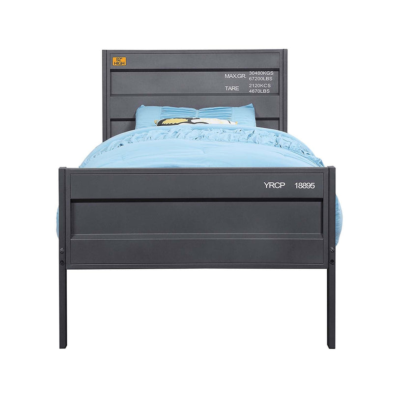 Cargo Full Bed, Gunmetal Finish Acme