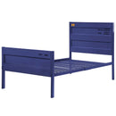 Cargo Twin Bed, Blue Finish Acme