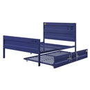 Cargo Full Bed, Blue Finish Acme