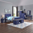 Cargo Full Bed, Blue Finish Acme
