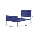 Cargo Full Bed, Blue Finish Acme