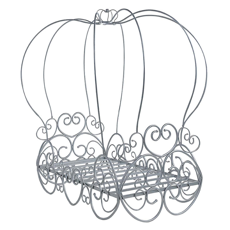 Priya Twin Bed w/Canopy, Silver Finish Acme