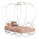 Priya Twin Bed w/Canopy, Silver Finish Acme