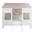 Spring Cottage Full Bed, White & Pink Finish Acme