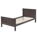 Bungalow Twin Bed, Chocolate Finish Acme