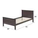 Bungalow Twin Bed, Chocolate Finish Acme