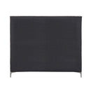 Faiz Queen Bed, Beige Velvet Acme