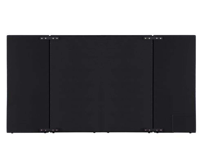 Damazy King Bed, Black Velvet Acme