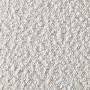 Sandro King Bed, White Boucle & Walnut Finish Acme