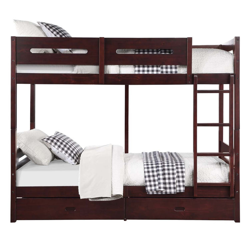 Nissa 2PC Drawers, Espresso Finish Acme