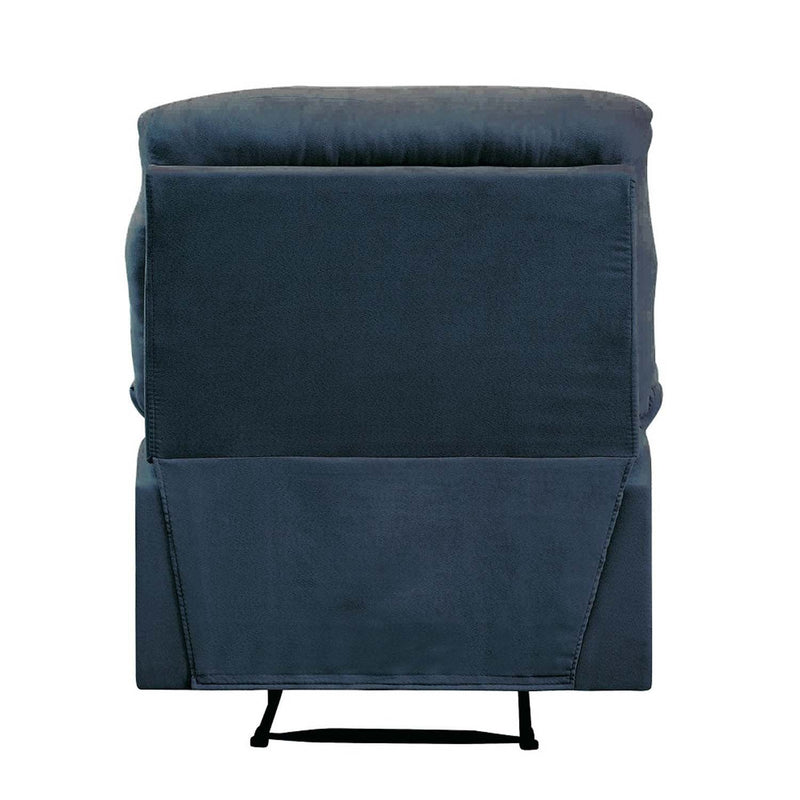 Arcadia Motion Recliner, Blue Woven Fabric Acme