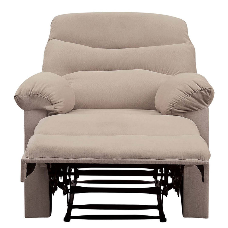 Arcadia Motion Recliner, Beige Woven Fabric Acme