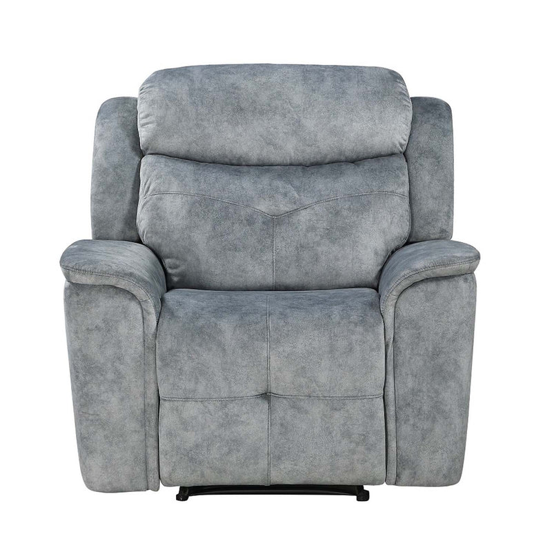 Mariana Motion Recliner, Silver Gray Fabric Acme