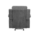 Kalen Motion Glider Recliner, Gray Chenille Acme