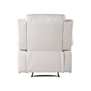 Eilbra Power Motion Recliner, Beige Faux Leather Acme