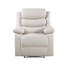 Eilbra Power Motion Recliner, Beige Faux Leather Acme