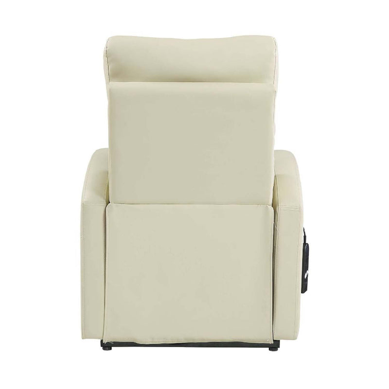 Ricardo Power Motion Recliner w/Lift, Beige Faux Leather Acme