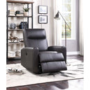 Blane Power Motion Recliner, Brown Top Grain Leather Match Acme