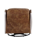 Qalurne Power Motion Recliner w/Swivel, Two Tone Mocha Top Grain Leather Acme