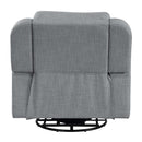 Destiny Glider Recliner w/Swivel, Gray Linen Acme