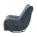 Talmon Recliner w/Swivel, Shadow Chenille Acme