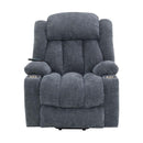 Omarion Power Recliner w/Lift & Heating & Massage, Blue Chenille Acme