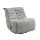 Talmon Recliner w/Swivel, Oyster Chenille Acme