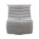 Talmon Recliner w/Swivel, Oyster Chenille Acme