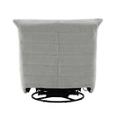 Talmon Recliner w/Swivel, Oyster Chenille Acme