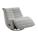 Talmon Recliner w/Swivel, Oyster Chenille Acme