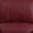 Zuriel Motion Rocker Recliner, Red Faux Leather Acme