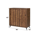 Waina Shoe Cabinet, Oak Finish Acme