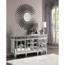 Varian 68" Server, Mirrored & Antique Platinum Finish Acme