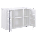 Cargo 46" Server, White Finish Acme