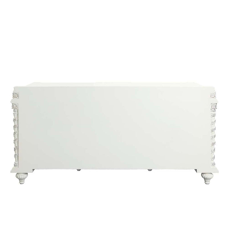 Vanaheim 81" Server, Antique White Finish Acme