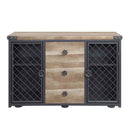 Edina 50" Server, Oak & Sandy Black Finish Acme