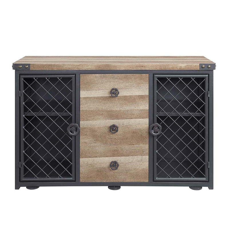 Edina 50" Server, Oak & Sandy Black Finish Acme