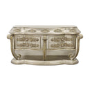 Danae 77" Server, Champagne & Gold Finish Acme