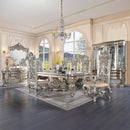 Danae 77" Server, Champagne & Gold Finish Acme