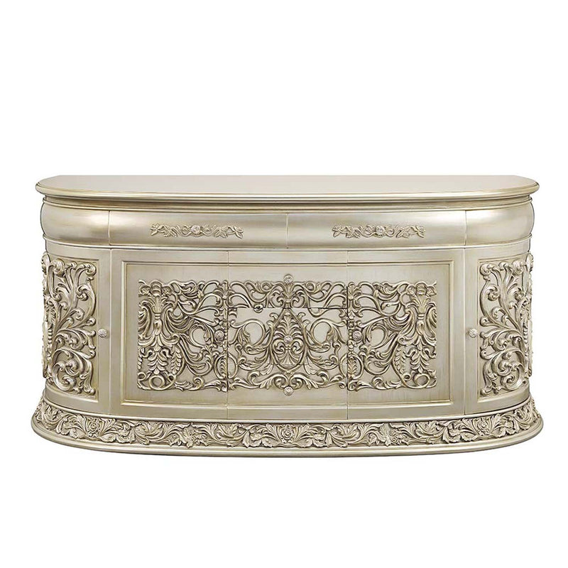 Sorina 79" Server, Antique Gold Finish Acme