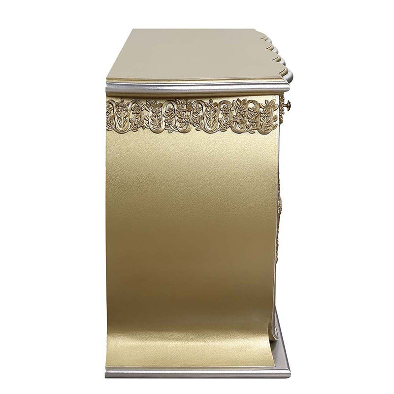 Bernadette 76" Server, Gold Finish Acme