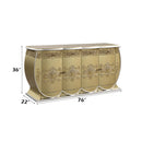Bernadette 76" Server, Gold Finish Acme