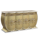 Bernadette 76" Server, Gold Finish Acme