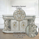 Sandoval 73" Server, Champagne Finish Acme