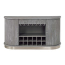 Adalynn 65" Server, Weathered Gray Oak Finish Acme