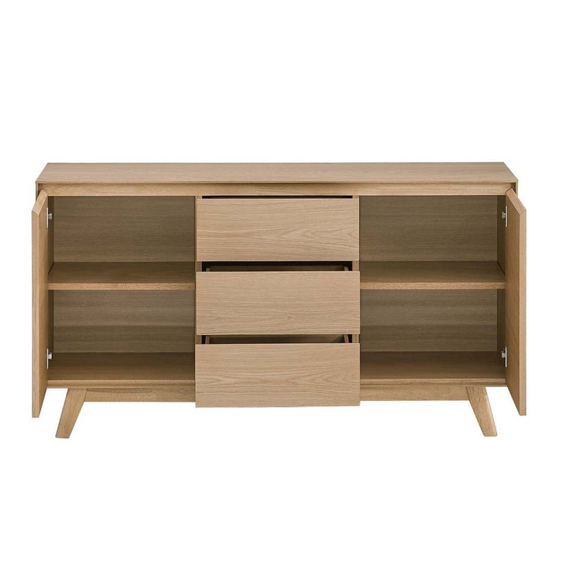 Kasem 55" Server, Oak Finish Acme